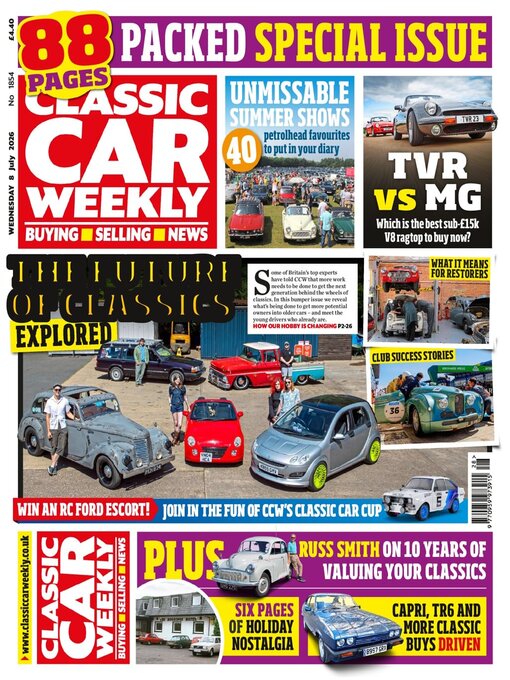 Cover image for Classic Car Weekly